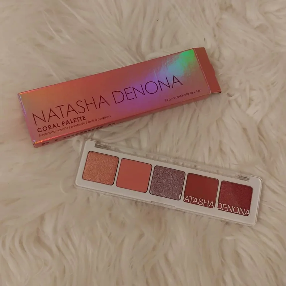 💝FIRM! NWT NATASHA DENONA CORAL EYESHADOW PALETTE